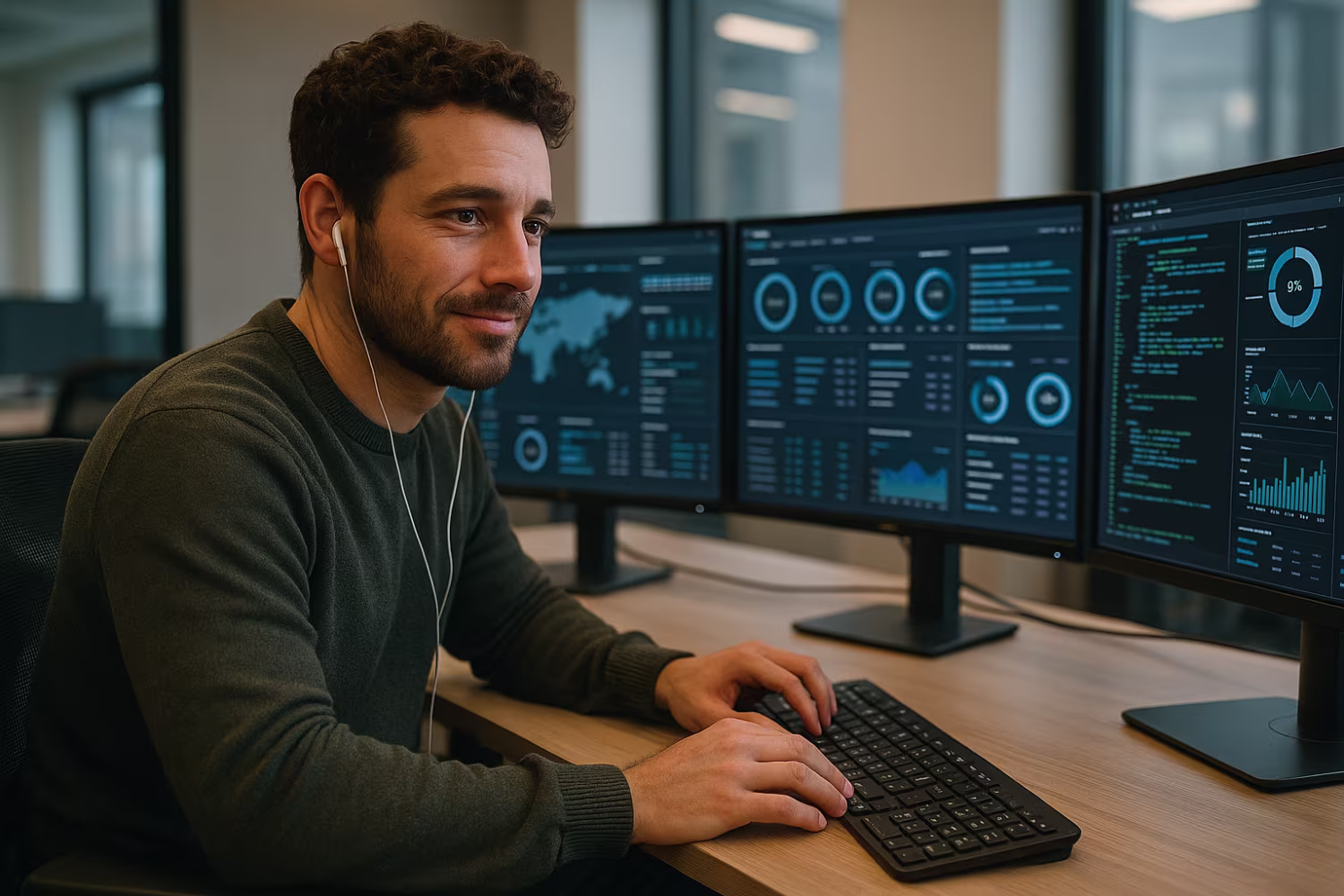 MSP company professional monitoring dashboards