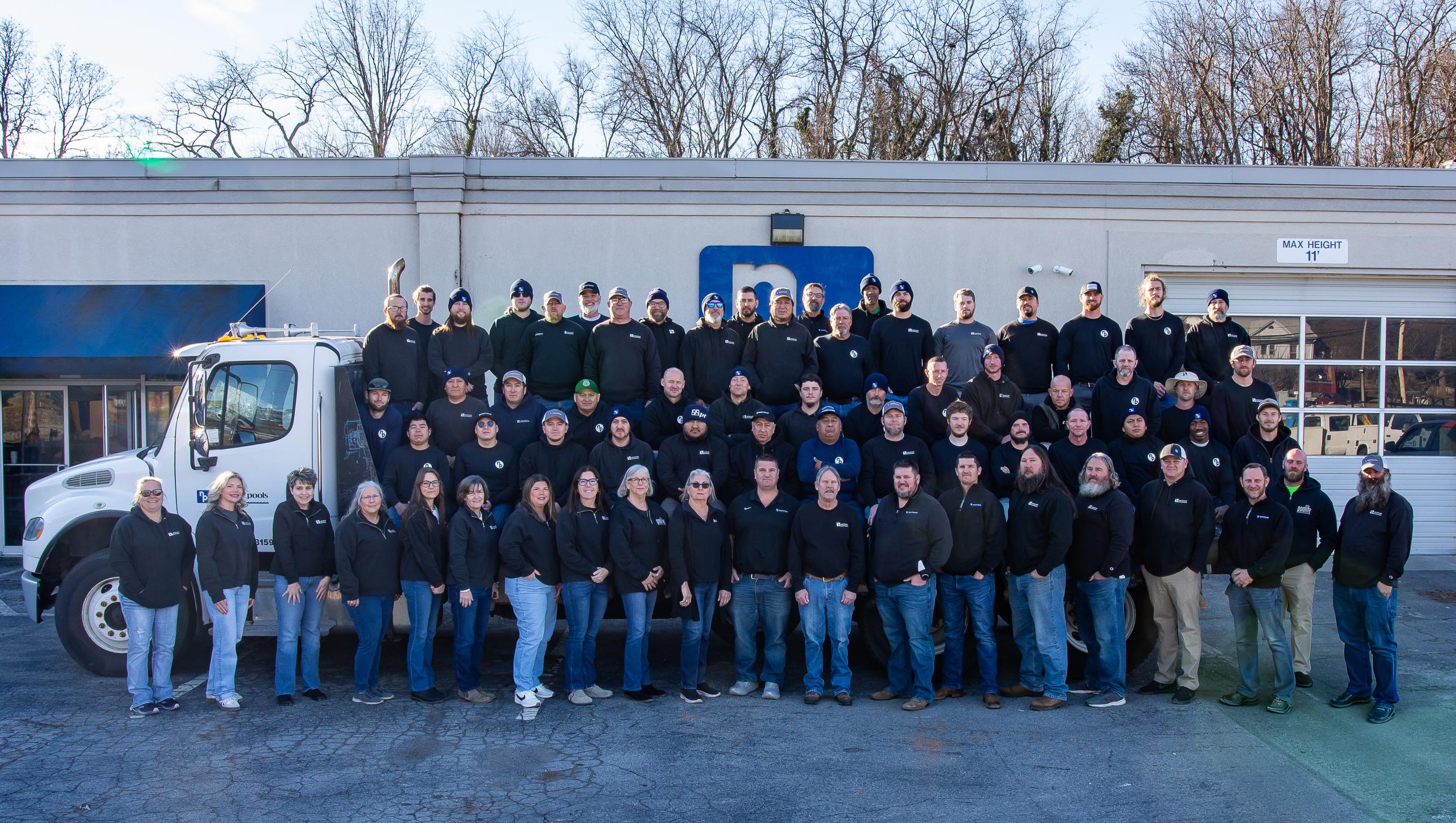 Photo of National Pools of Roanoke team members