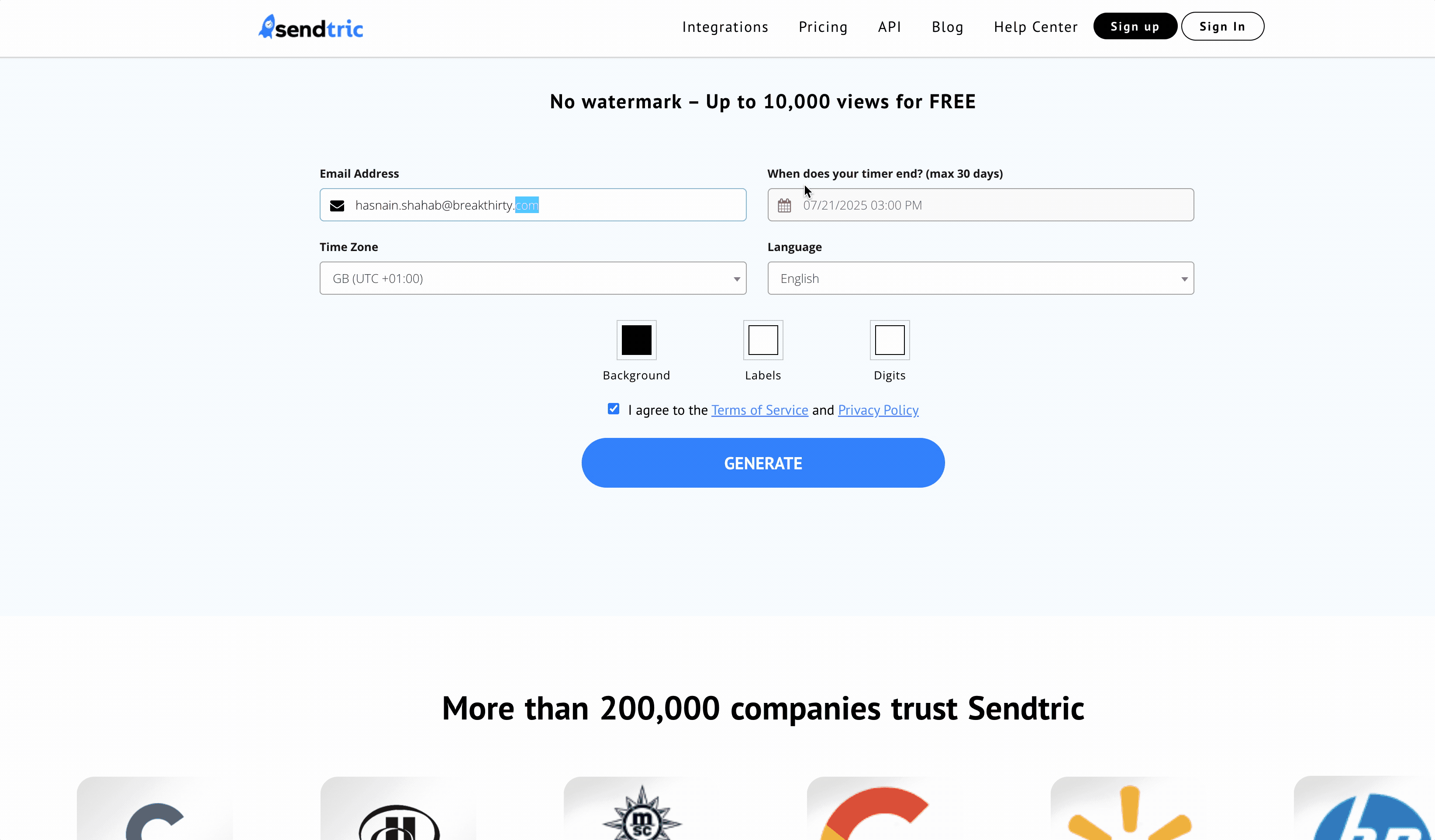 Add a Countdown Timer via Sendtric for Klaviyo