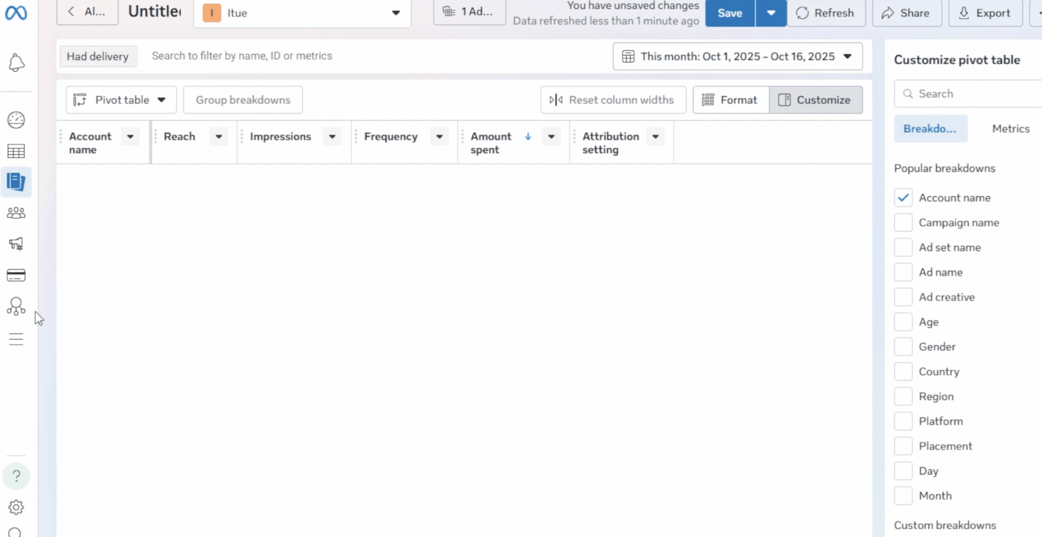 GIF showing how you can access All Tools in Meta's Busine