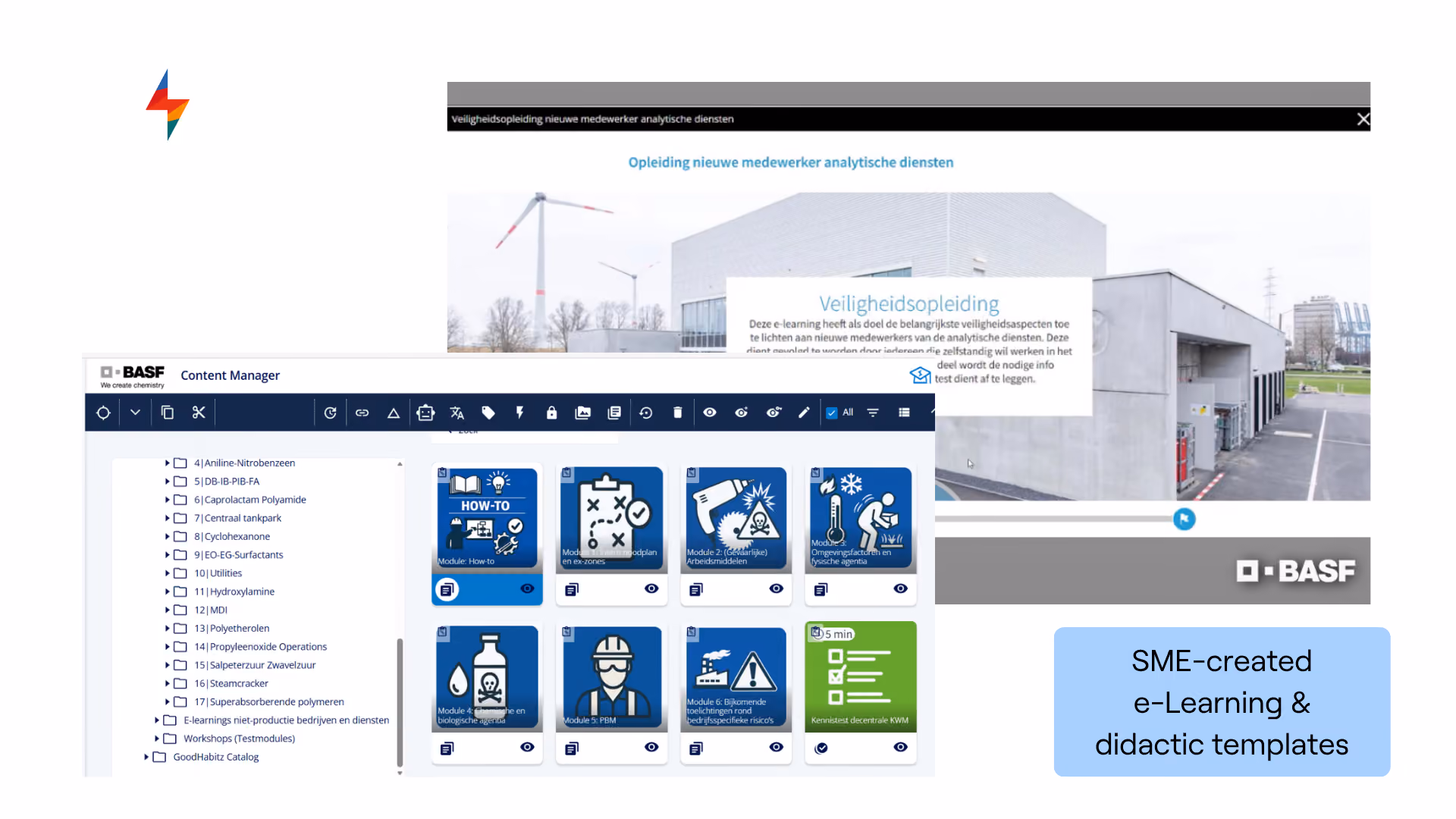SME-created e-Learning with didactic templates