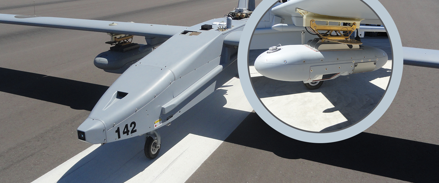 Unmanned aircraft system with a WAMI sensor