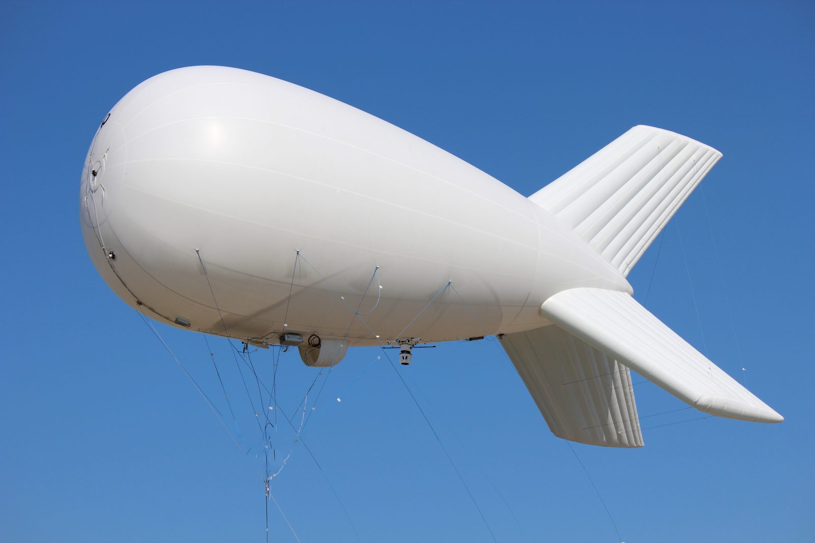 Tethered aerostat carrying a Kestrel Block II WAMI system