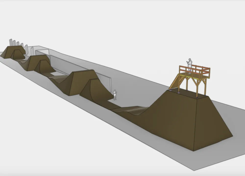 Schiesskanal – Projekt Umbau "Big Line"