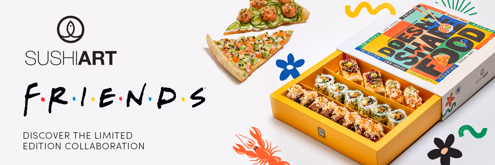 Friends x SushiArt: A Delicious Throwback to Your Favorite Show