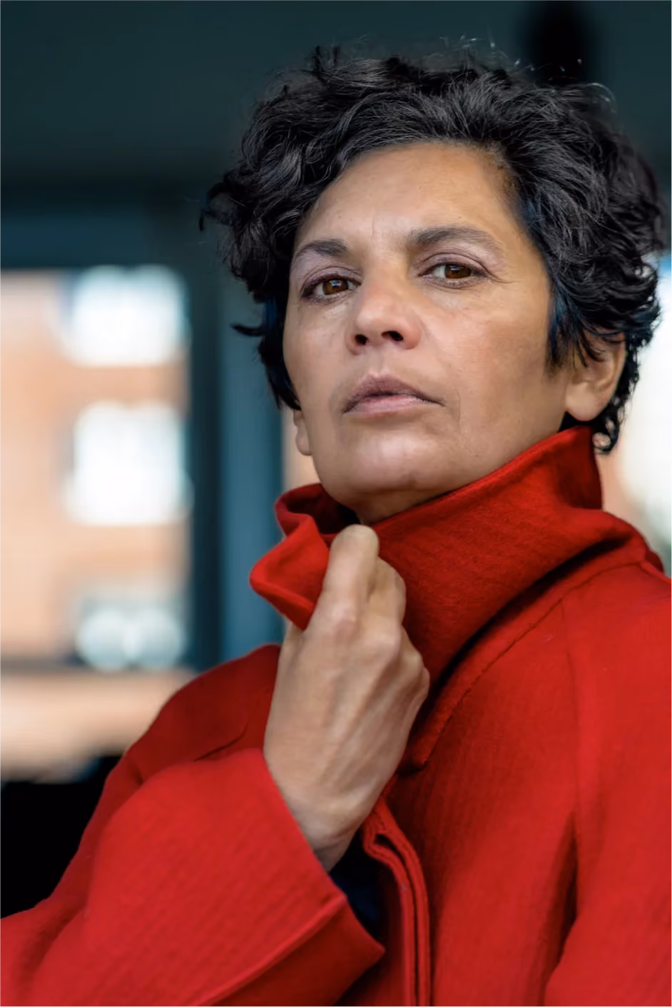 Porträt der Schauspielerin Leila Abdullah