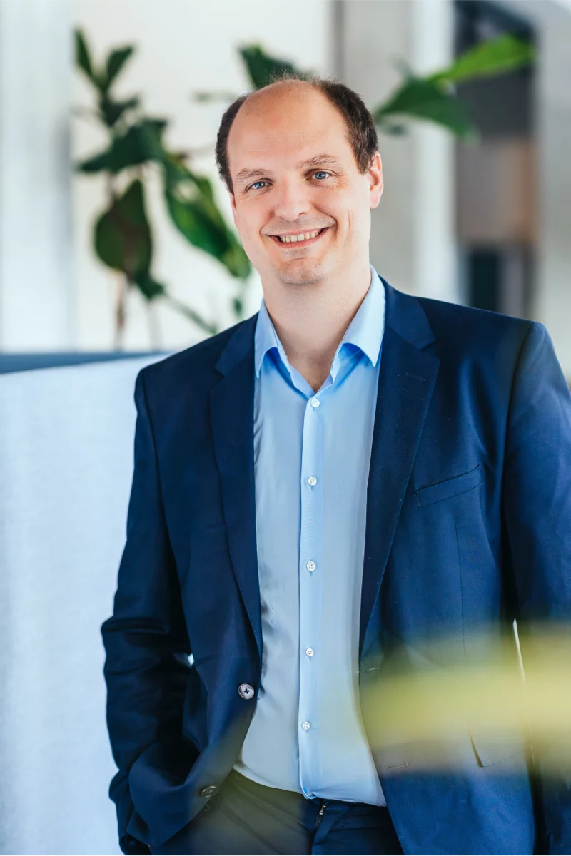 Reemtsma Vorstand Rémi Guillon, fotografiert von Alexander Bunge