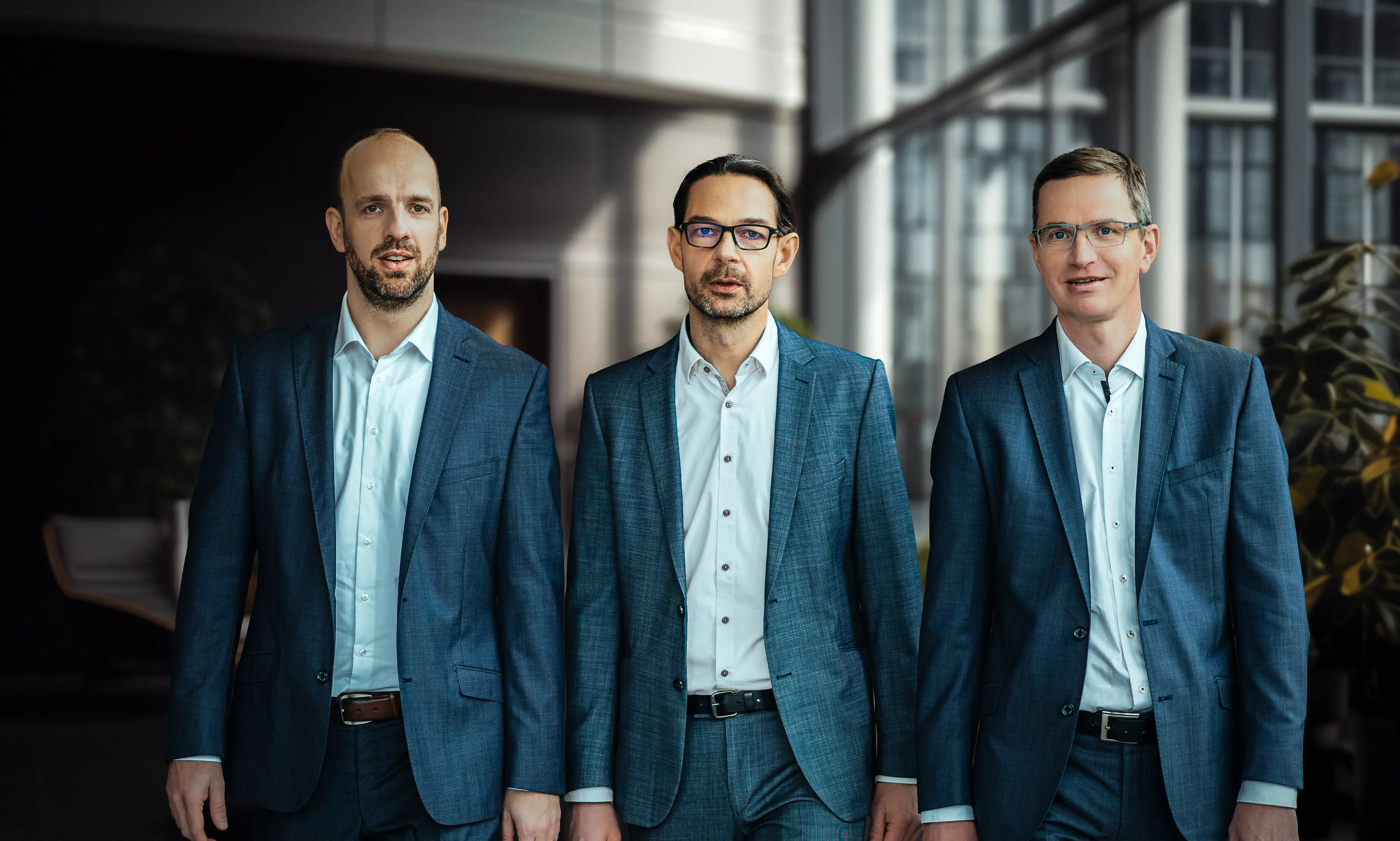 FDTech Gründer Marcus Wilsdorf, Bert Auerbach und Karsten Schulze