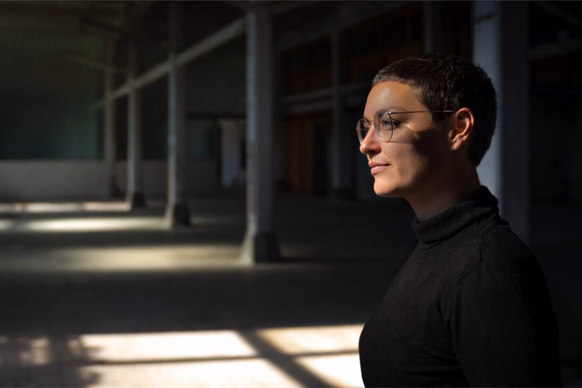 Porträt von Dorothee Halbrock, fotografiert von Alex Bunge