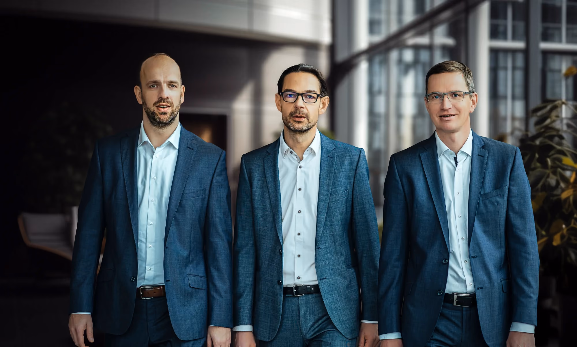 FDTech Gründer Marcus Wilsdorf, Bert Auerbach und Karsten Schulze