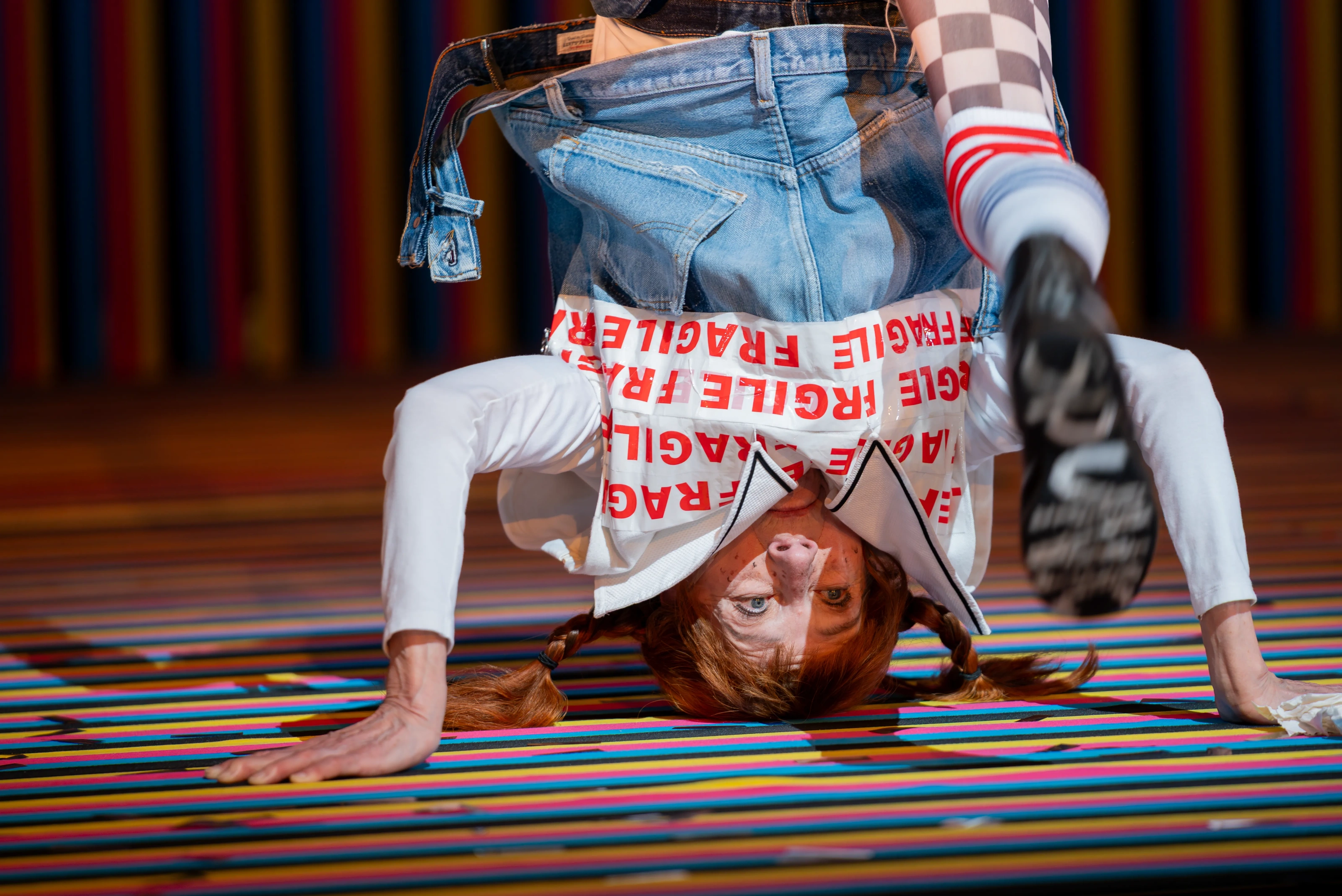 Barbara Nüsse als PIPI IM Thalia Theater Hamburg
