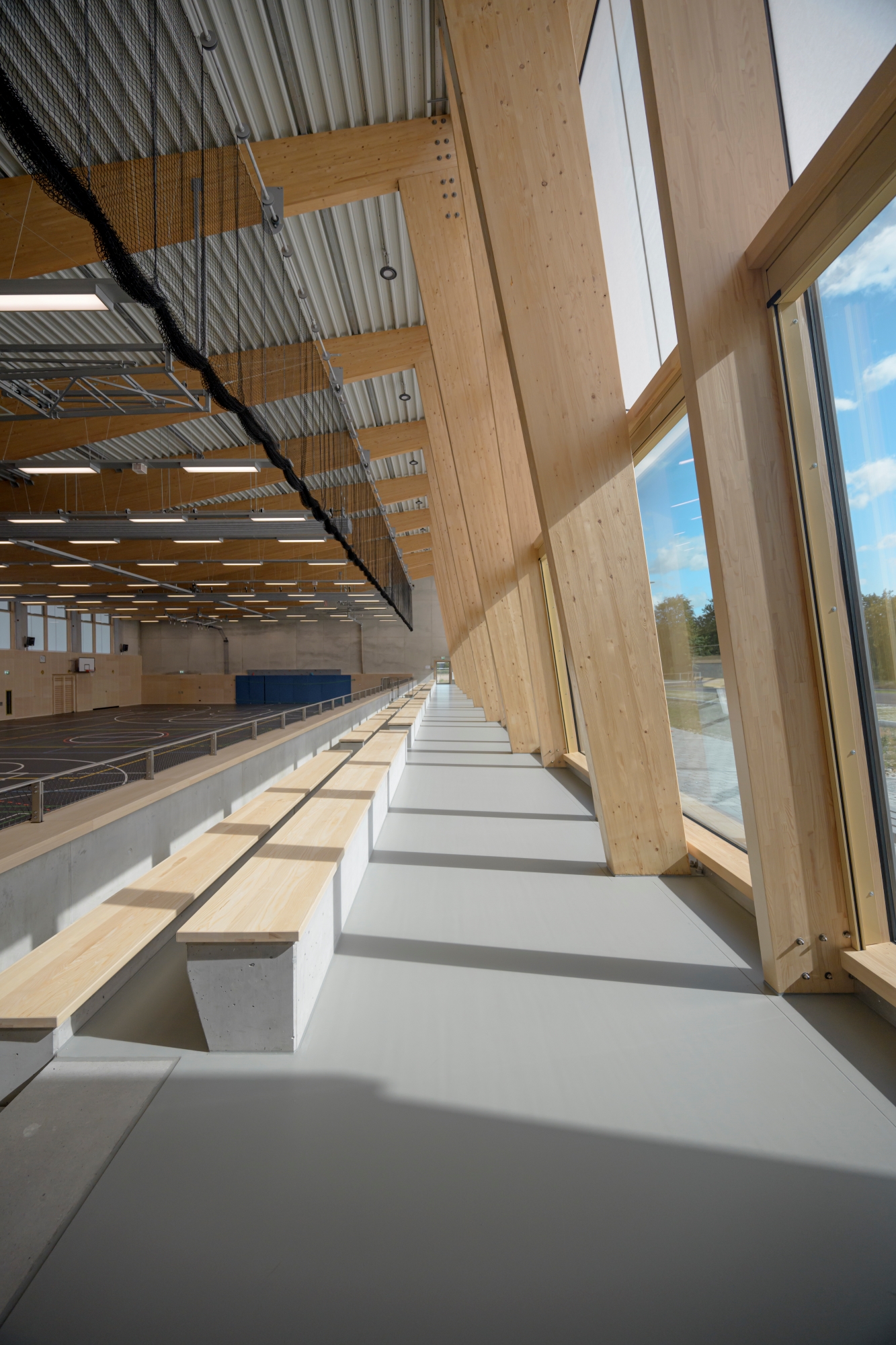 Sporthalle am Schindbühel Jettingen-Scheppach, Neubau, 2023