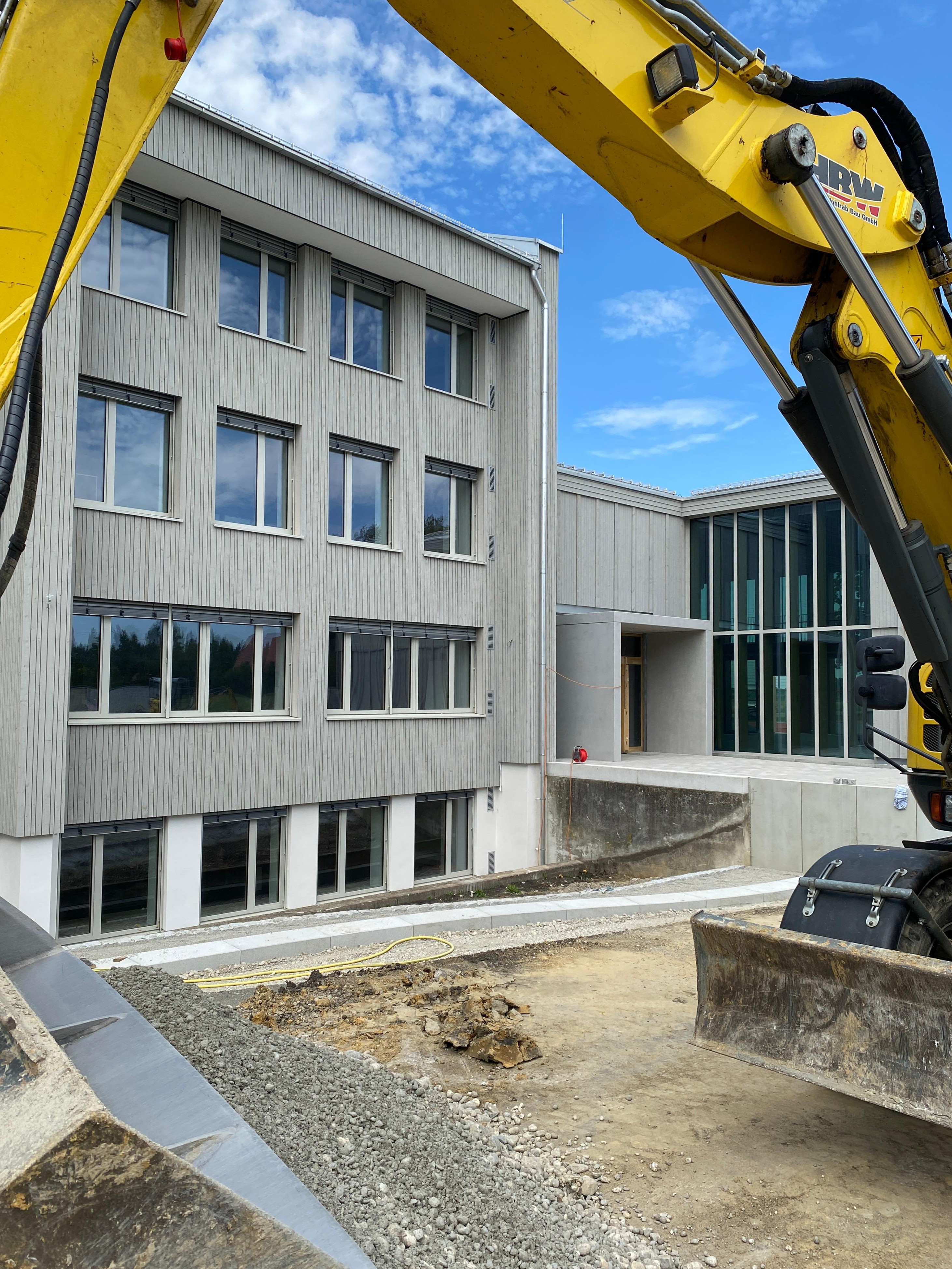 Baustellenupdate Grund- und Mittelschule Kirchheim i.Schw.