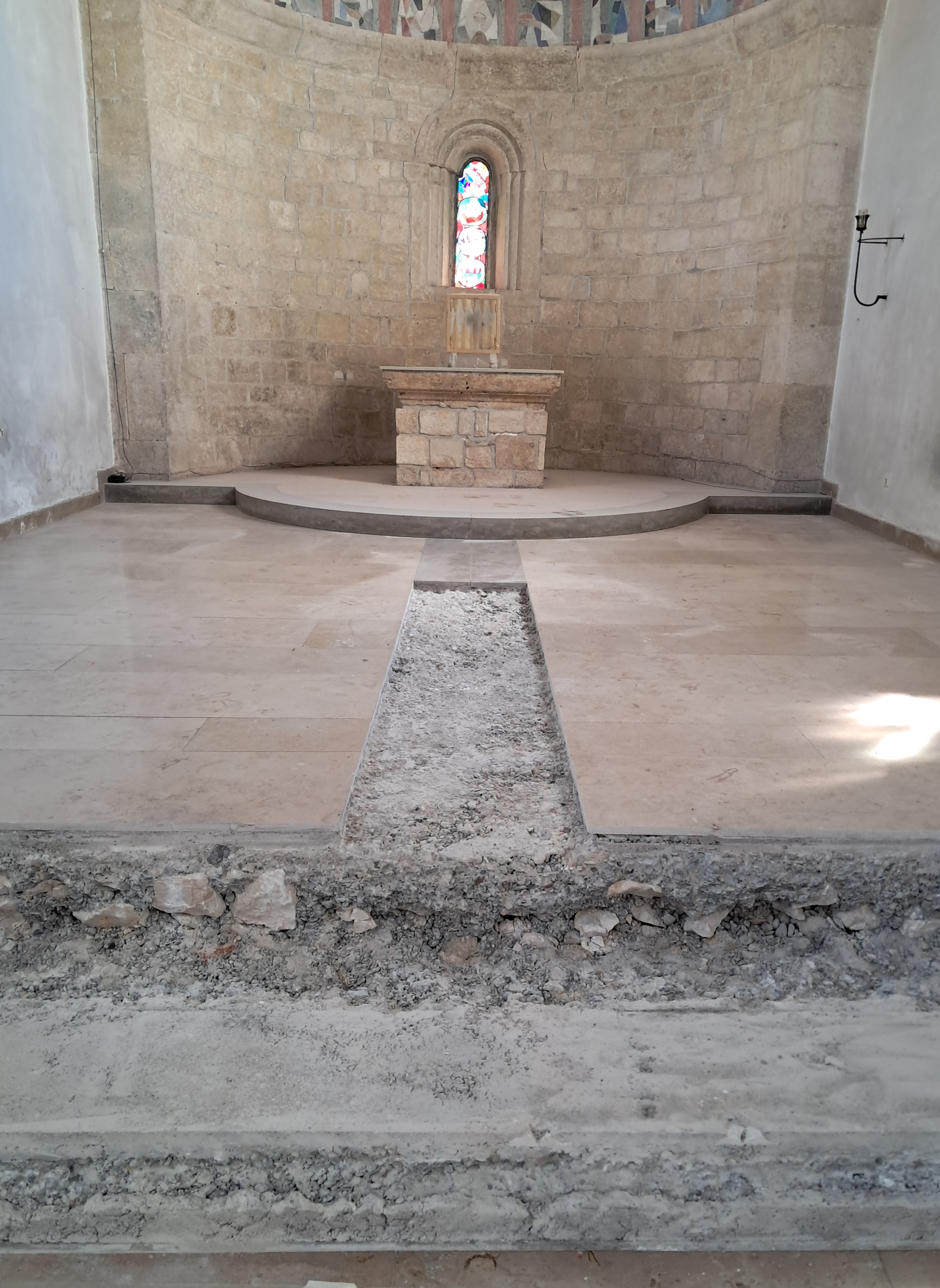 Sanierungsstart in der Pfarrkirche St. Vitus Reistingen