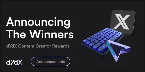 dYdX Content Creator Rewards: Winners Announced