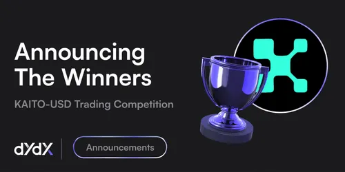 Announcing the winners of the KAITO-USD Trading Competition!