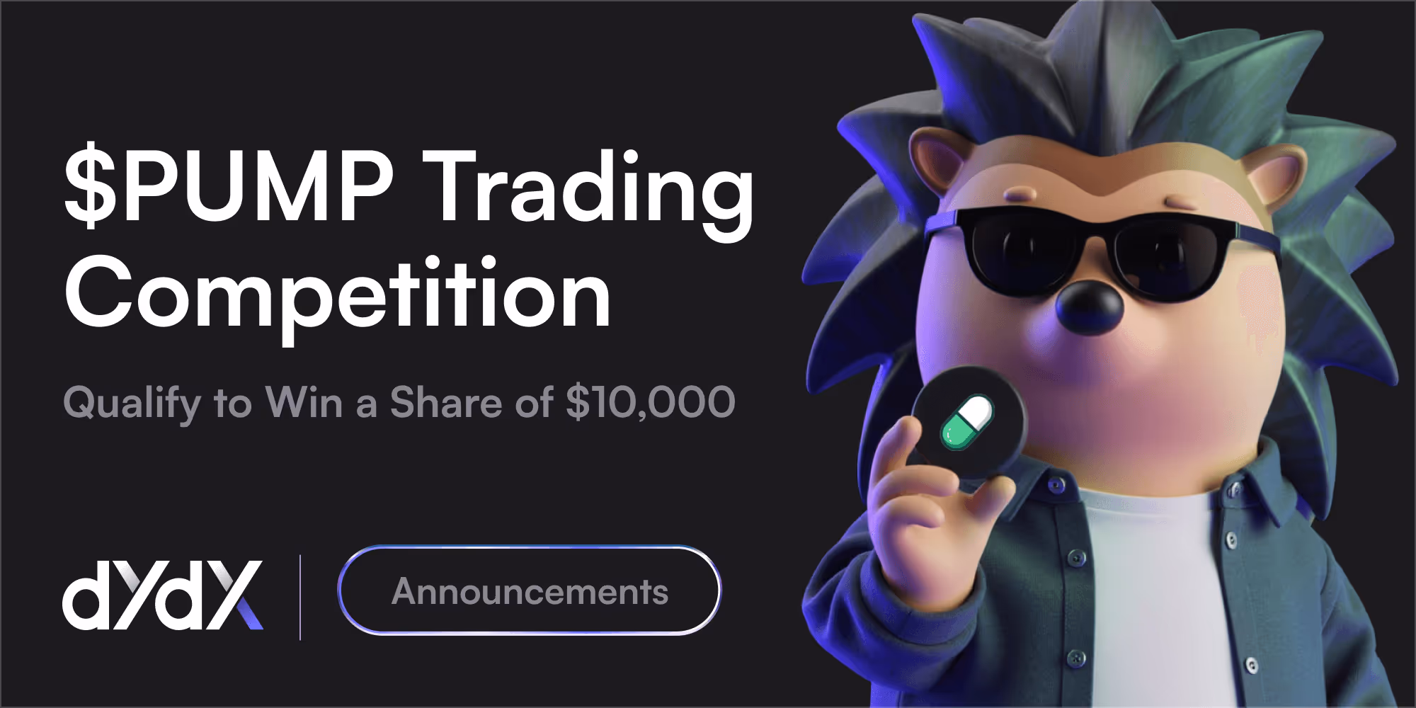 PUMP-USD Trading Competition: Qualify to win a share of $10,000!