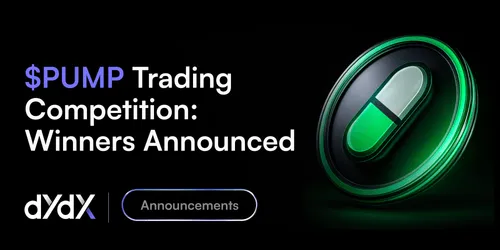 $10,000 PUMP-USD Trading Competition: Winners Announced
