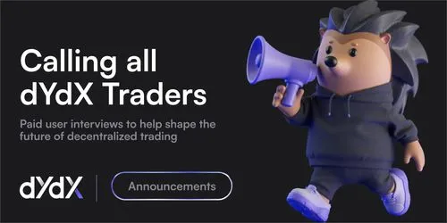 dYdX Discovery Program - Help Shape the Future of Trading