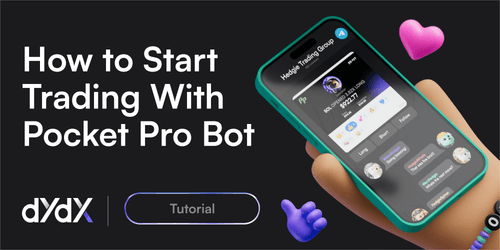 How to Start Trading Perps with the Pocket Pro Bot (powered by dYdX)