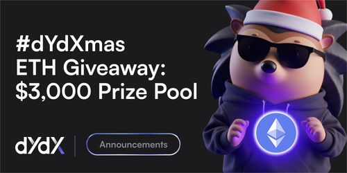 #dYdXmas ETH Giveaway: $3,000 Prize Pool