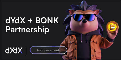 dYdX x BONK Partnership