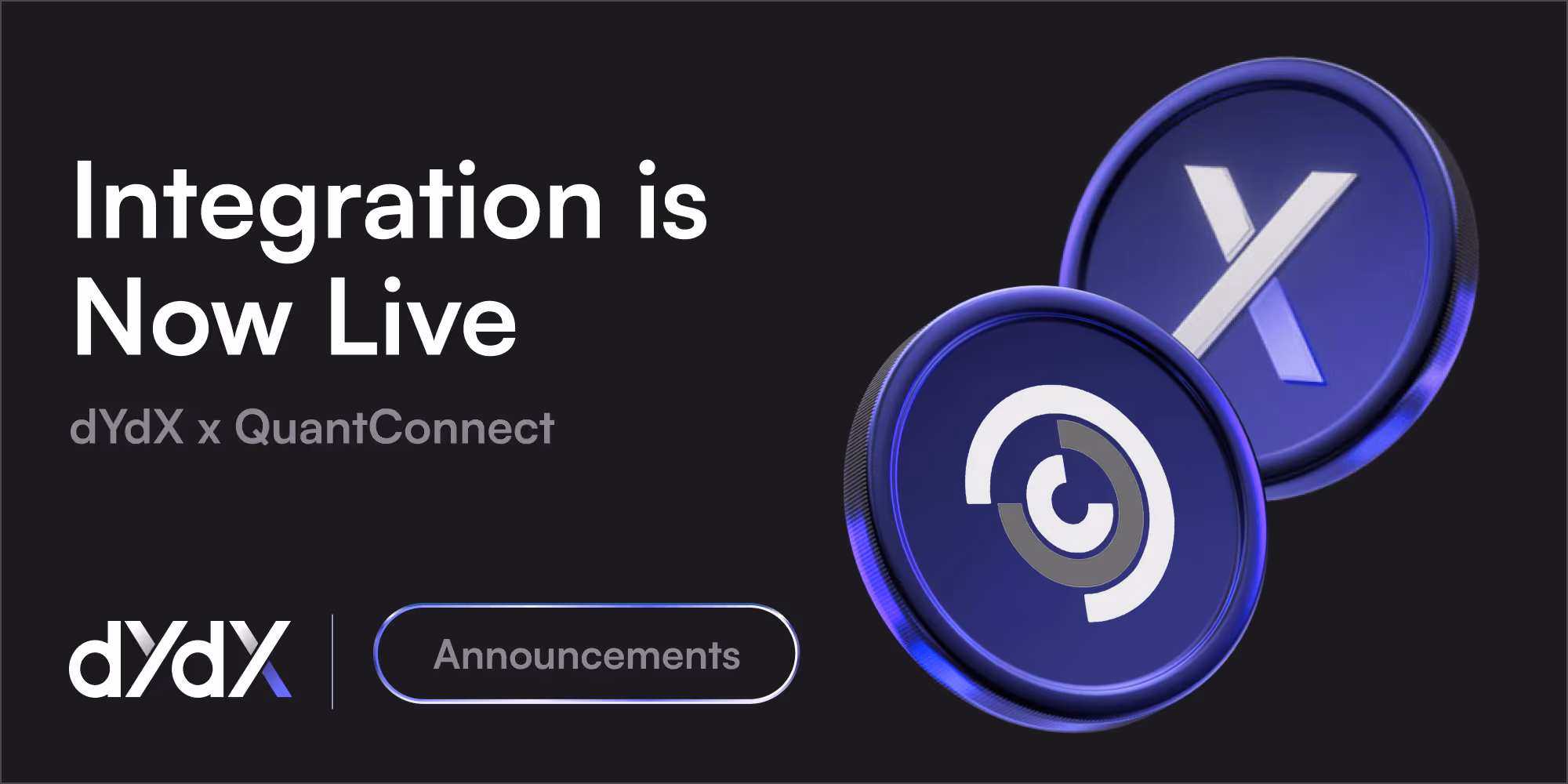 dYdX x QuantConnect Integration is Now Live