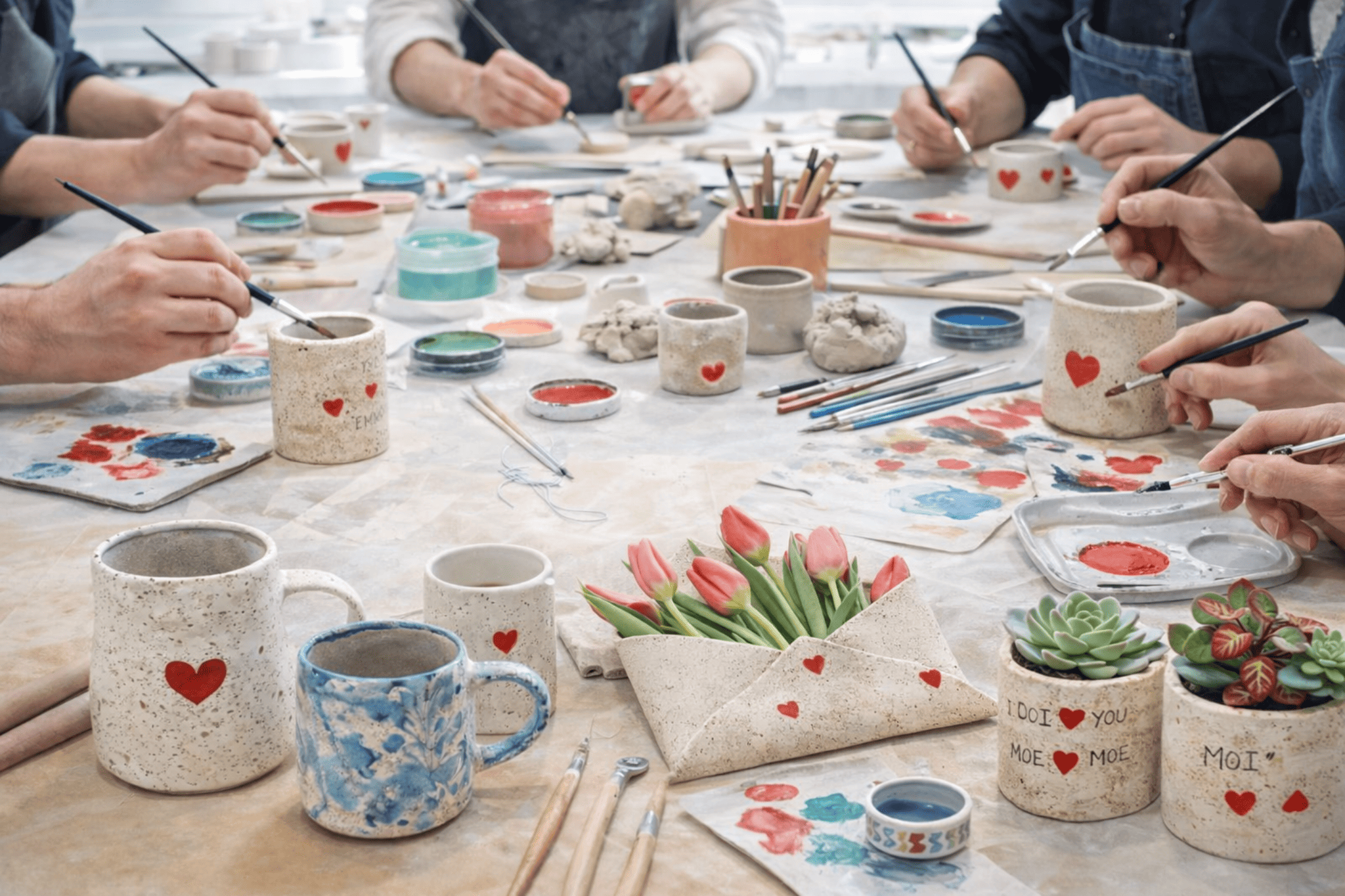 Les ateliers céramiques chez HD Home