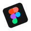 A logo of a web design tool Figma