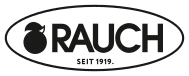 RAUCH logo in black stylized font on transparent background.