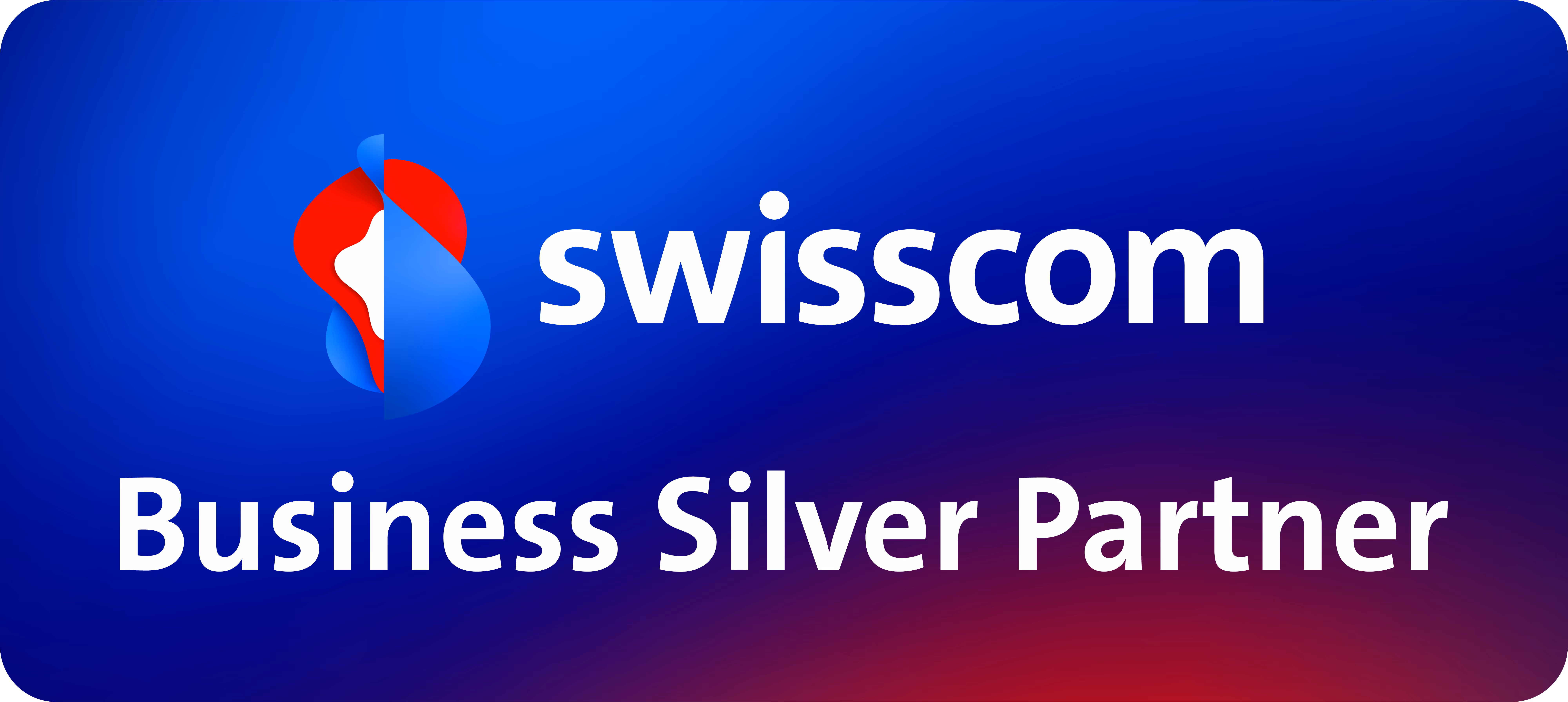 Swisscom Business Silver Partner Logo Klarity Digital