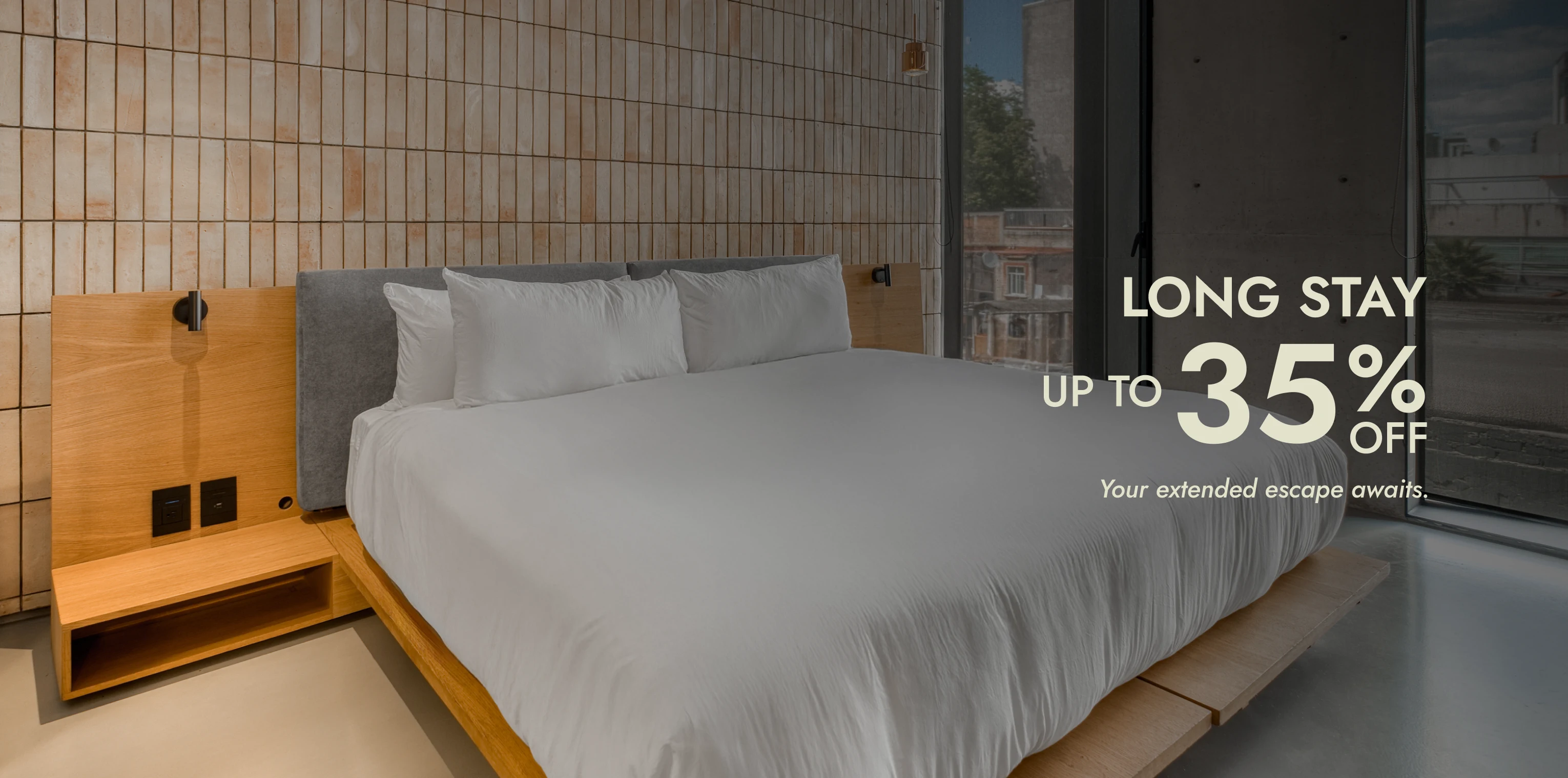 Your extended escape awaits