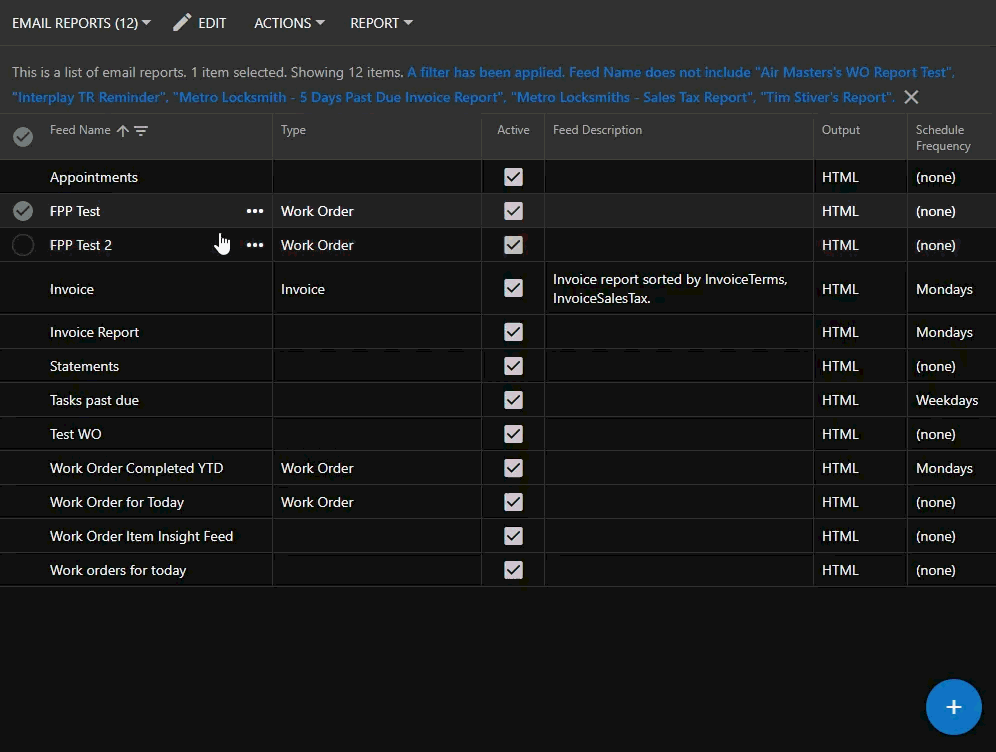 Insight Feed Run Insights