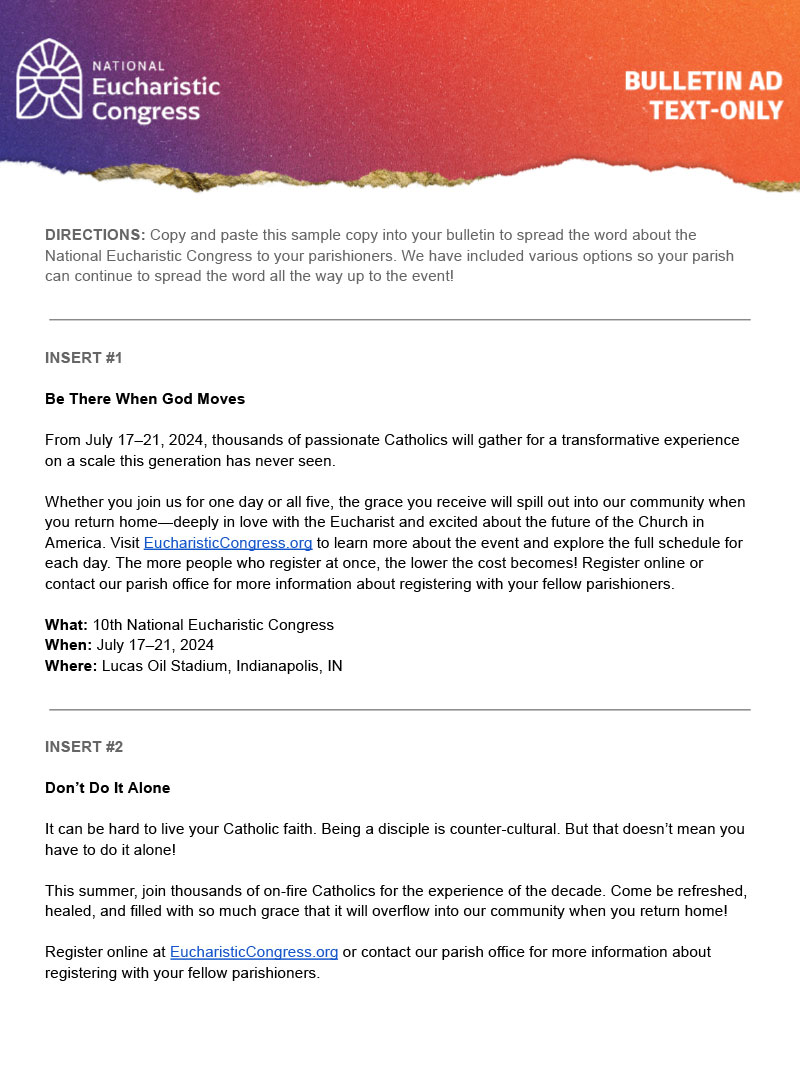 Will you be there? Poster (Spanish)