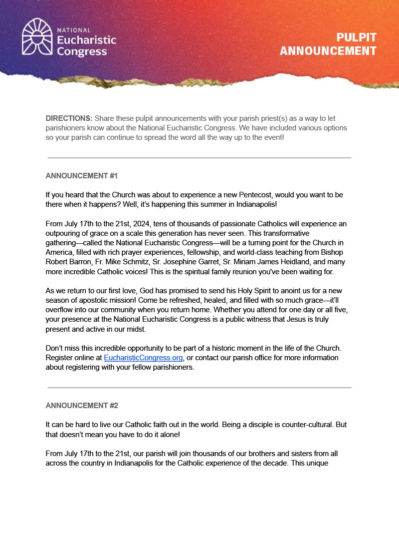 Will you be there? Poster