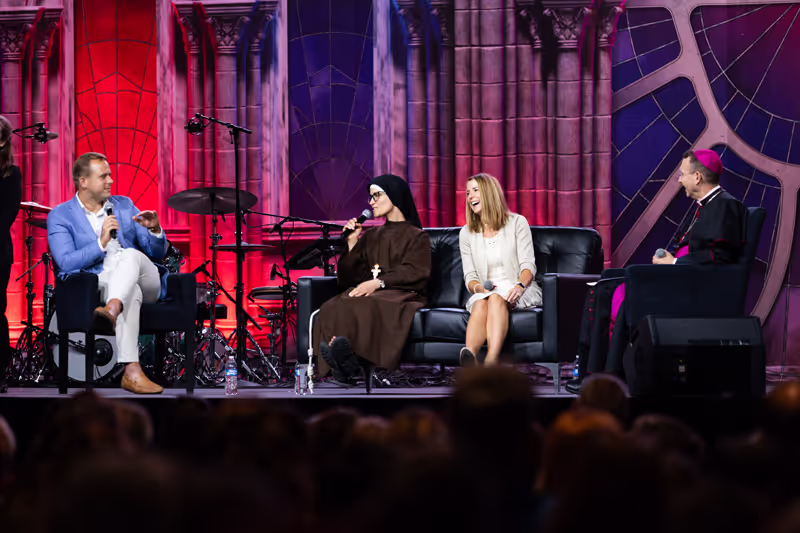 Speakers at a breakout session.