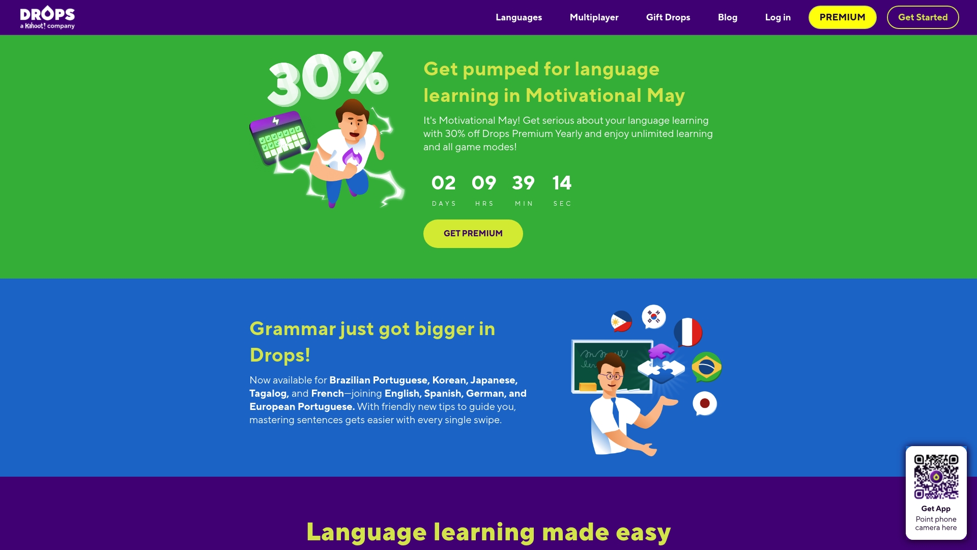 https://languagedrops.com