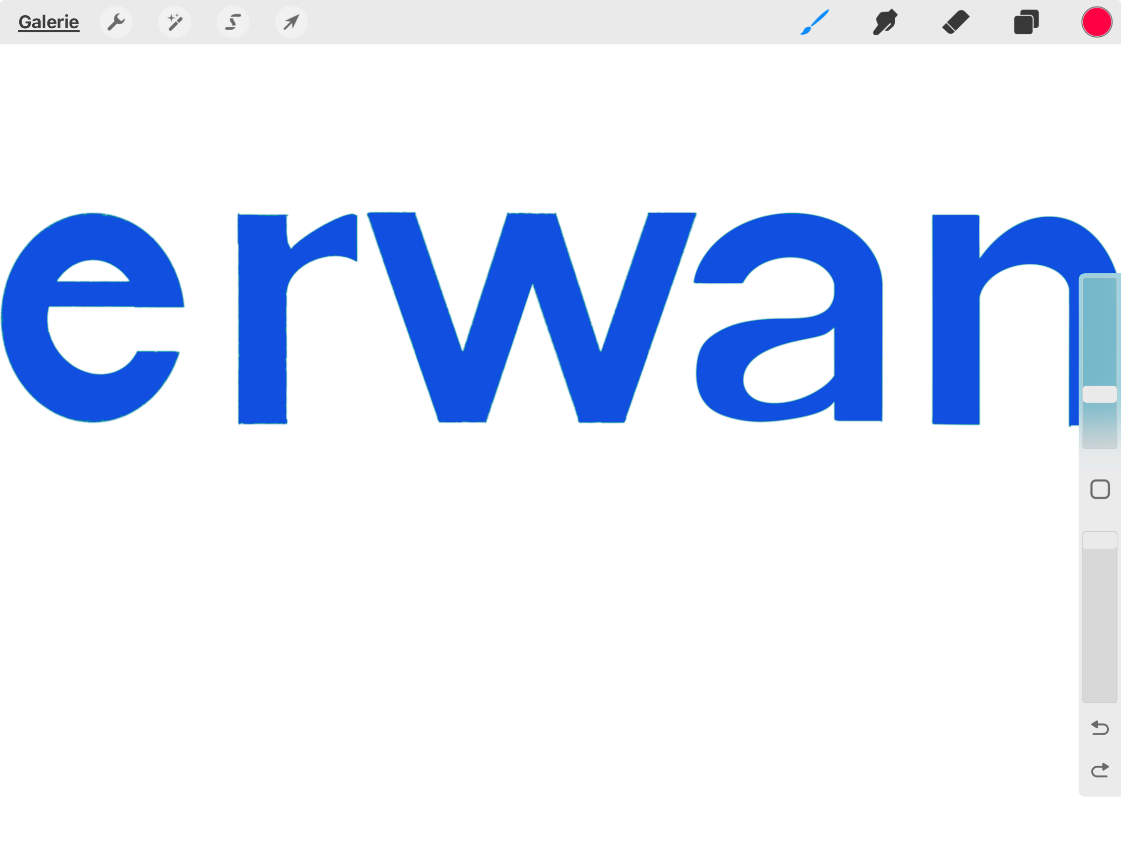 logo dans UI procreate