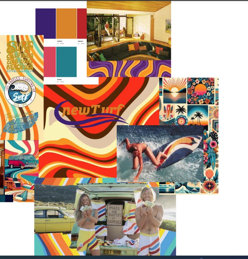 new turf moodboard