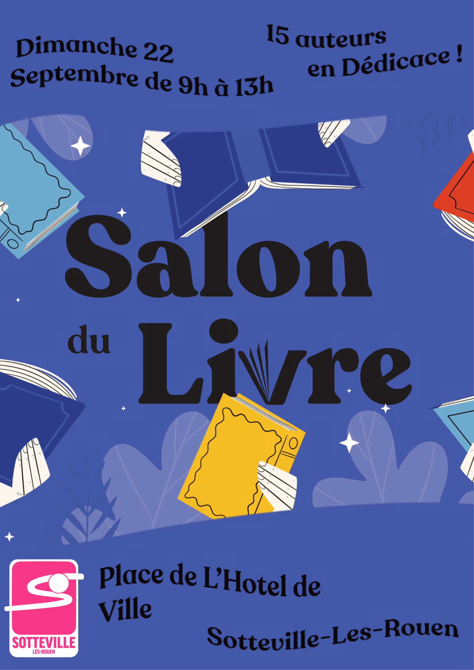 Affiche Salon du livre
