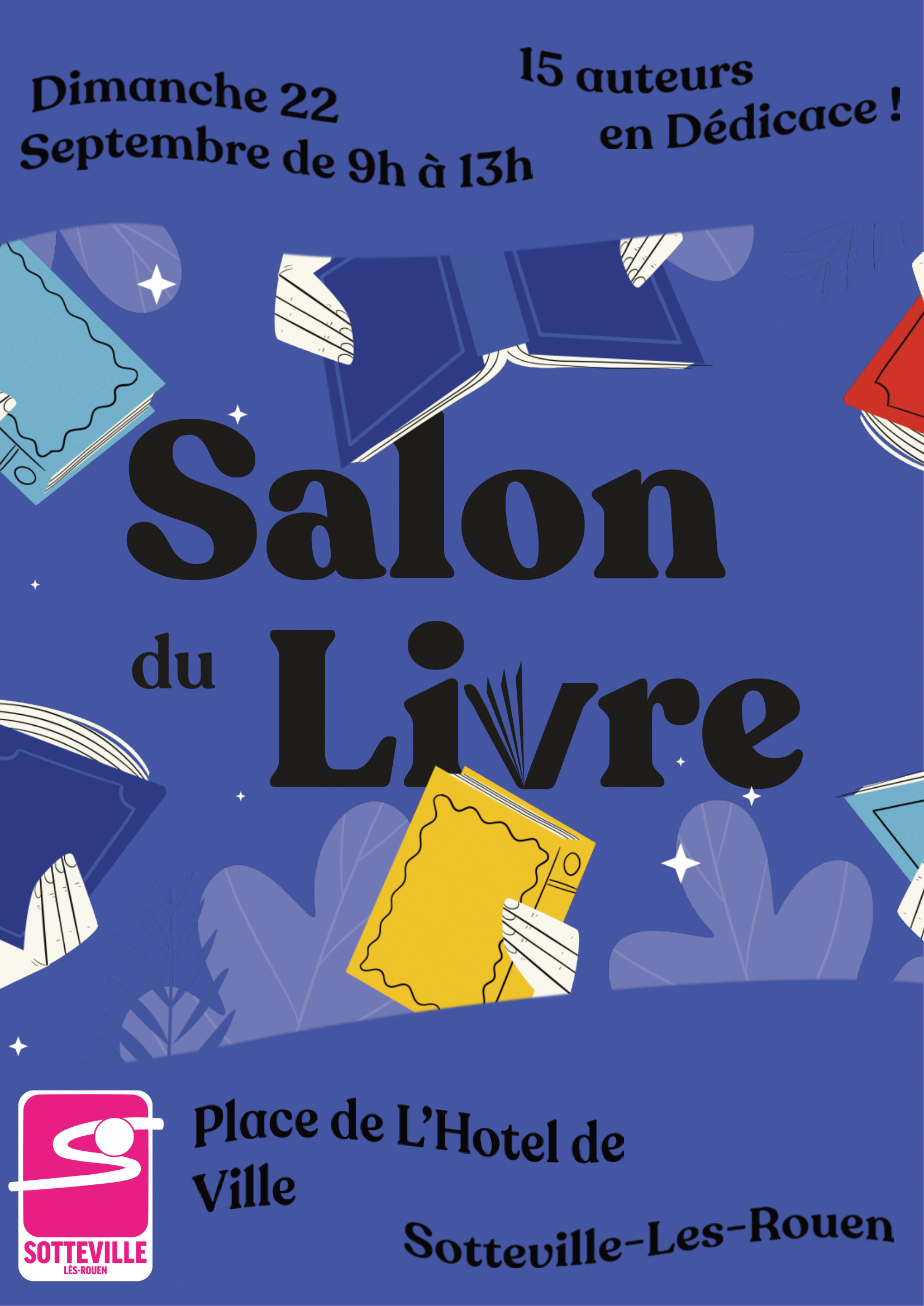 Affiche Salon du livre
