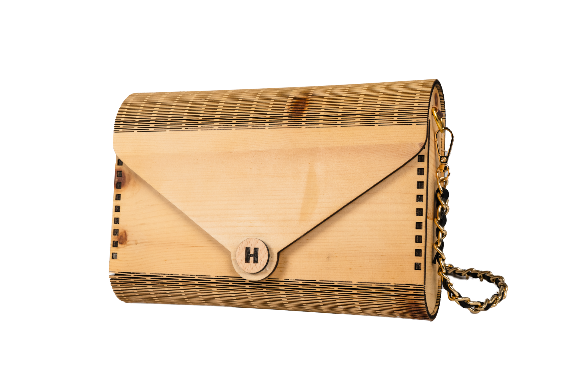 Handtasche aus Holz