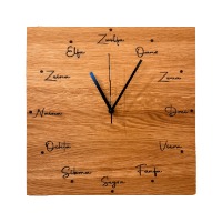 Wanduhr quadratisch  Klasisch