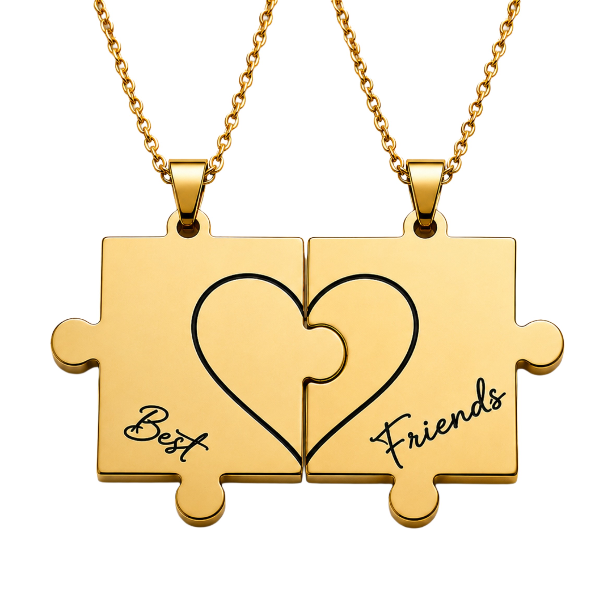 Halskette Puzzle BEST FRIENDS