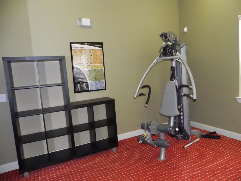 Fitness center weight