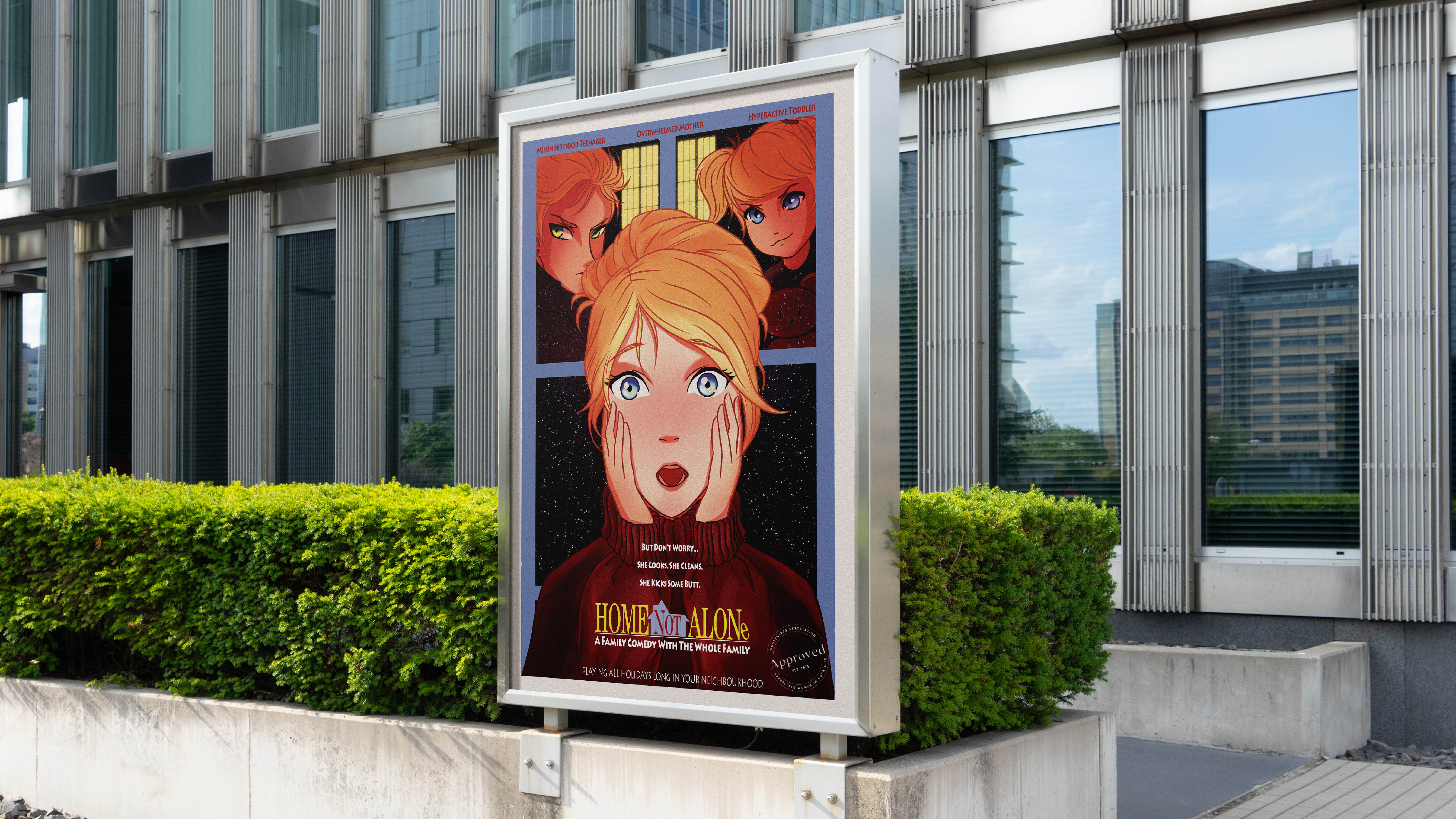 Zhanna Postupaylo | Sketch Creative | Image of a poster on display