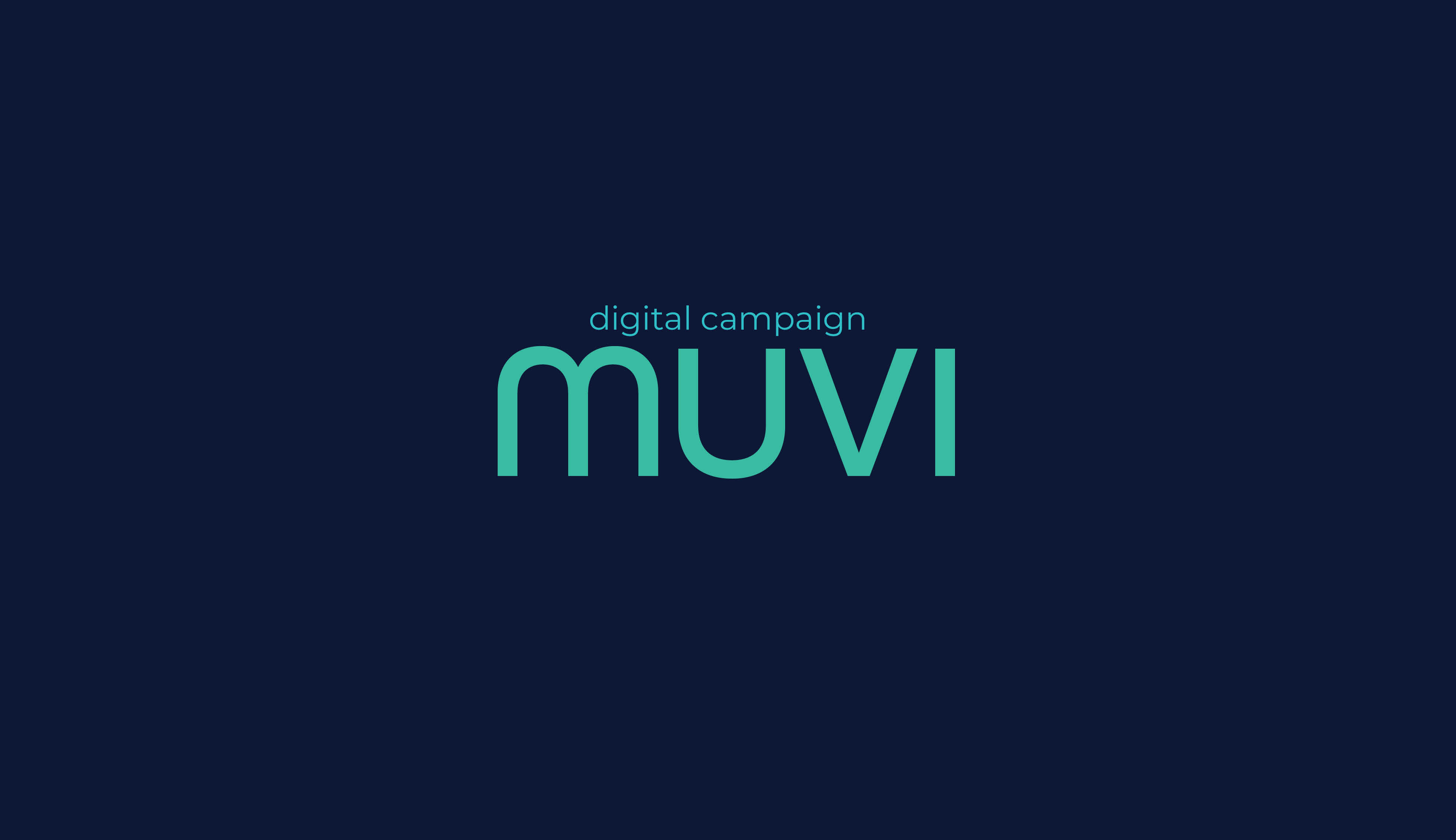 Zhanna Postupaylo | Sketch Creative | Image of MUVI logo and digital campaign