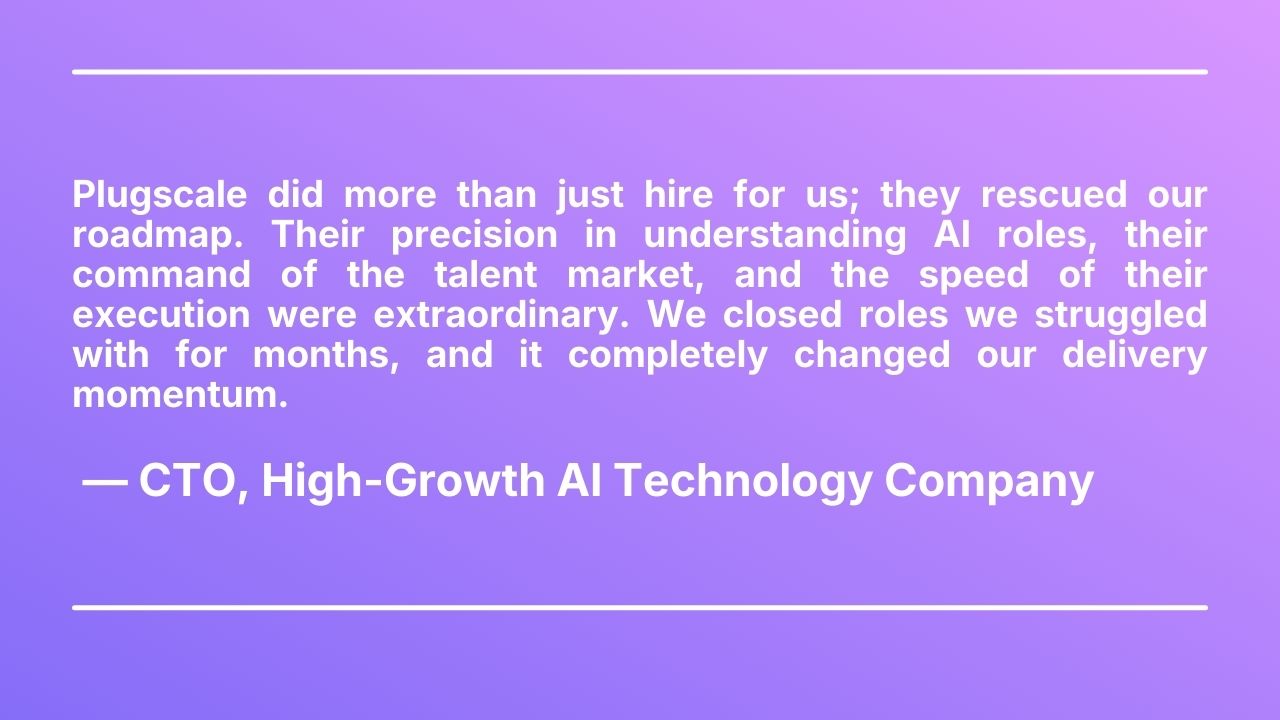 AI Case study testimonial 