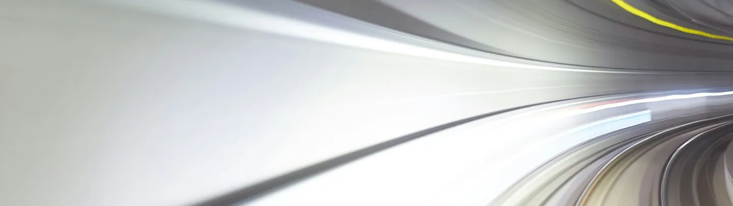 Abstract curved motion blur with soft gray and yellow streaks