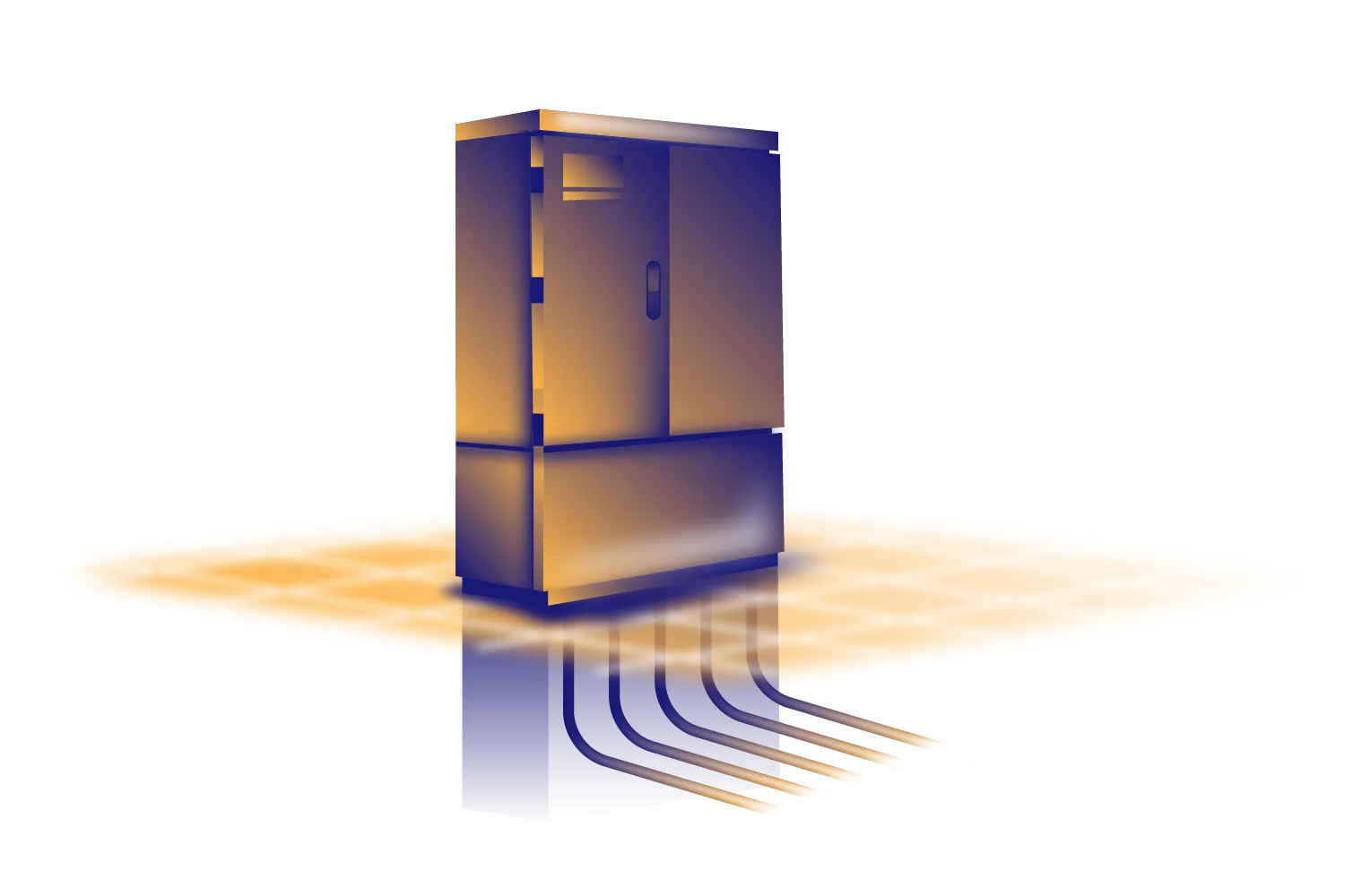 Glasfaser Netzwerkverteiler (NVT)